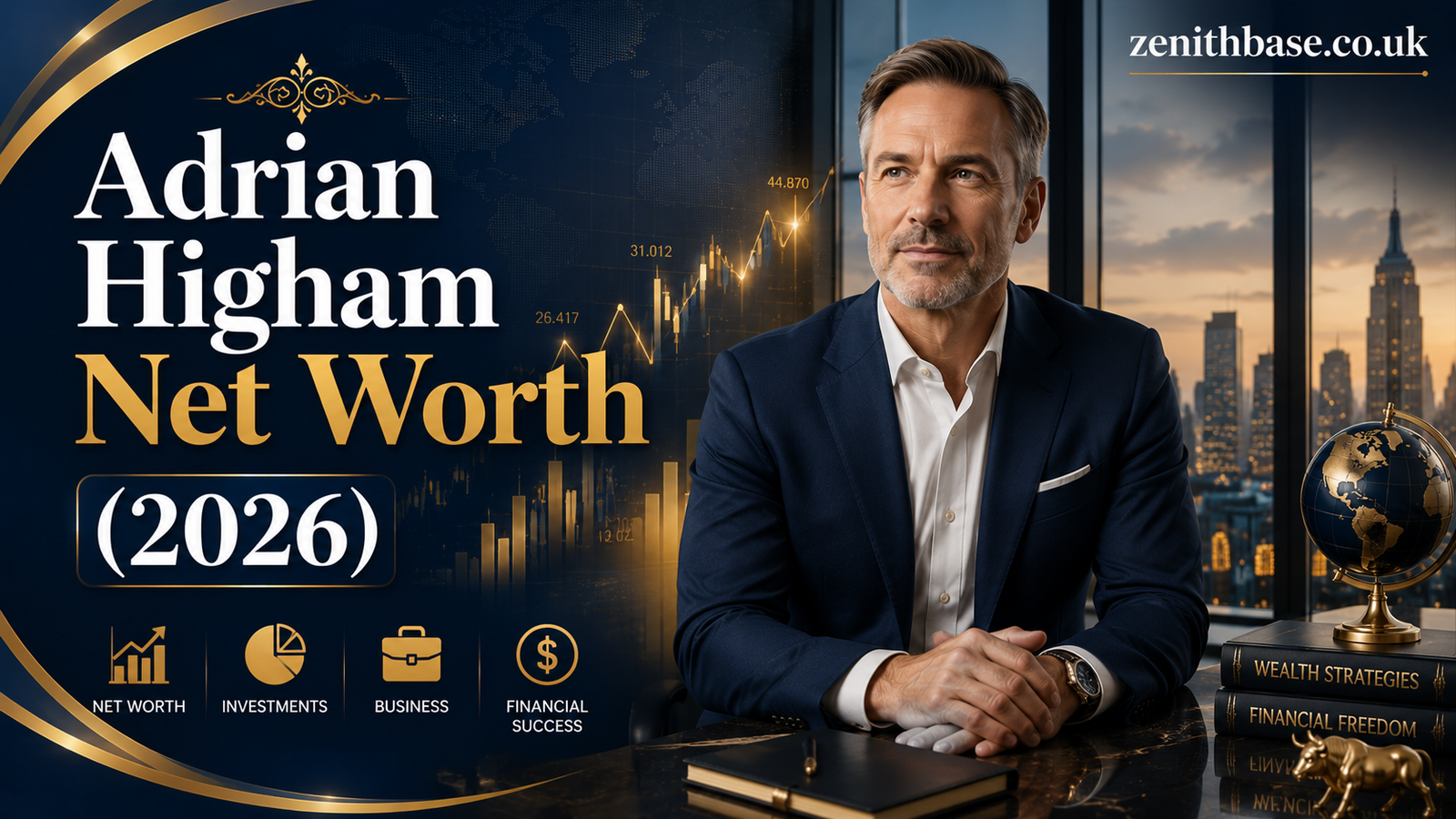 adrian higham net worth