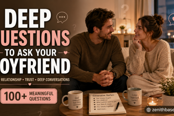 deep questions to ask your boyfriend