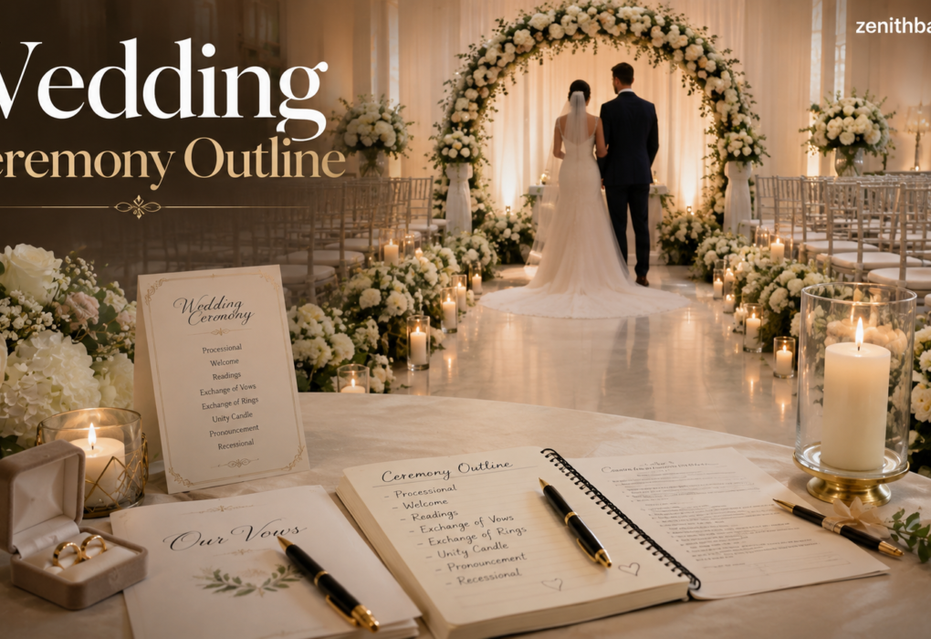 wedding ceremony outline