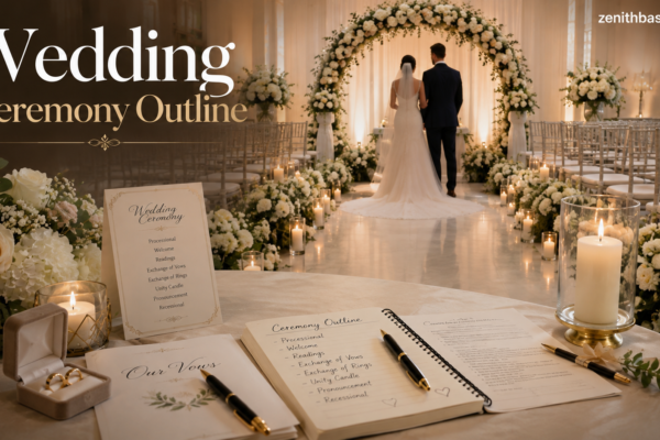 wedding ceremony outline