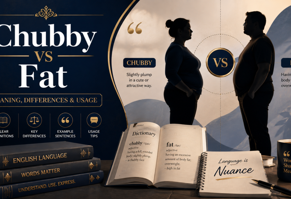 chubby vs fat