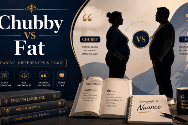 chubby vs fat